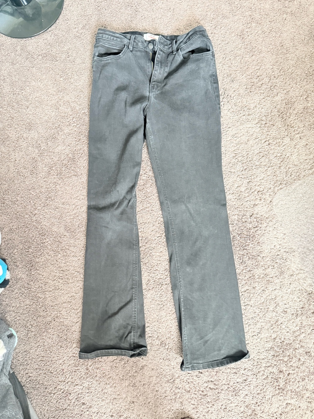 Wrangler bootcut Jeans in Dark Gray